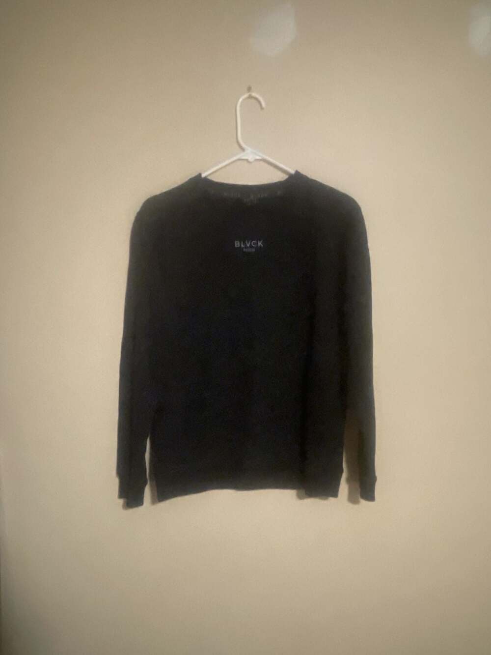 Blvck Paris Skull Sweater Size S Black